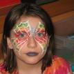 Spiderweb butterfly mask